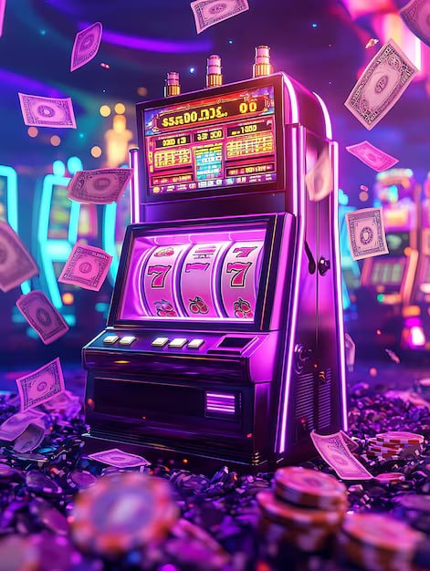 Various casino game options displayed on mobile screen including cards and slots